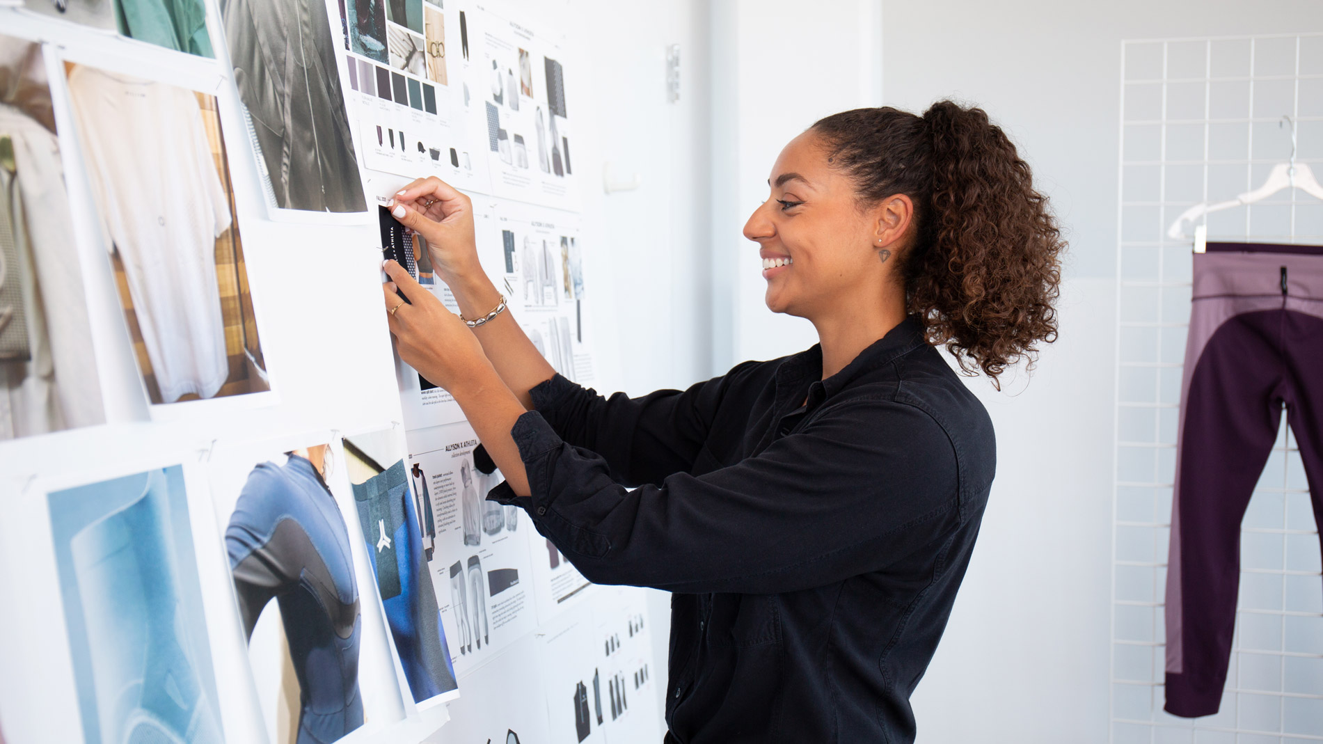 Alexandra's Creating a Vision Board for the Allyson Felix Collection